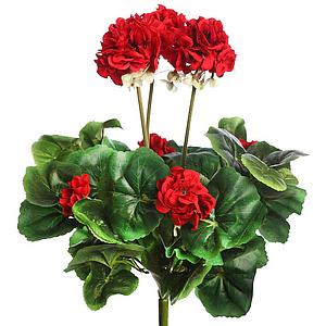 PLANTA DE GERANIO ARTIFICIAL 35CM