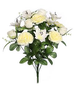 RAMO ROSAS Y LILYS ARTIFICIAL 57CM 