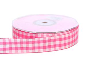 CINTA CUADROS VICHY 25MM  