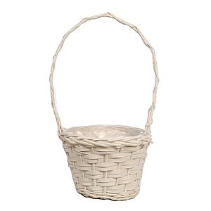 CESTA MIMBRE ASA ALTA 22CM