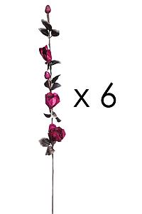 CONJUNTO DE 6 RAMAS FLOR DE MAIZ 120CM