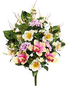 RAMO FRONTAL CYMBIDIUM 54 CM