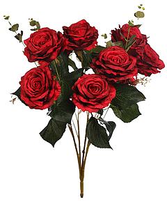 BOUQUET ROSAS ARTIFICIALES 70 CM