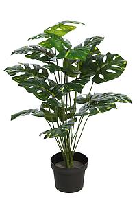 PLANTA MONSTERA ARTIFICIAL EN MACETA 65CM